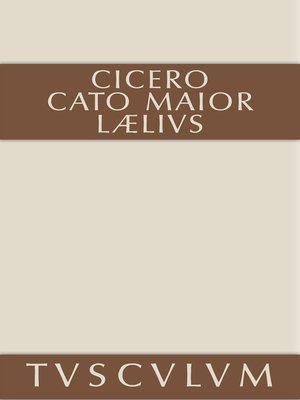 cover image of Cato der Ältere über das Alter